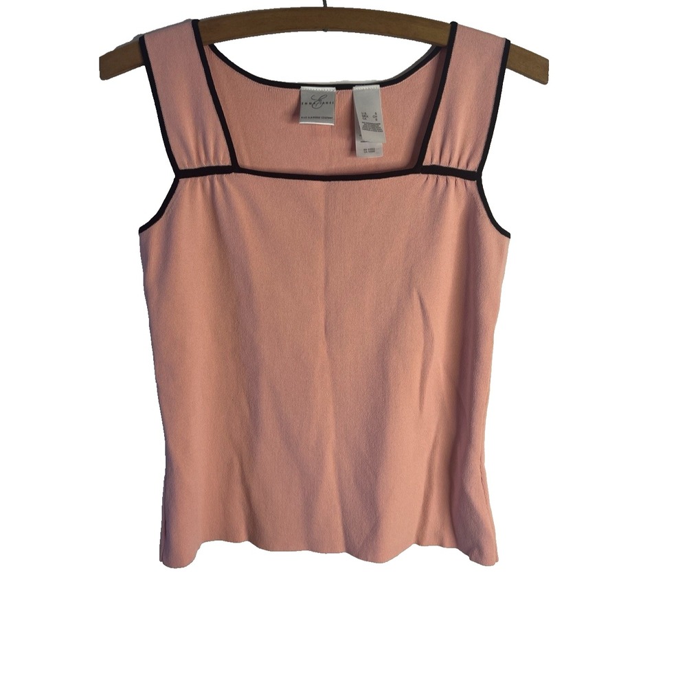 Vtg Emma James Pink Coquette Feminine Flirty Women S Top Fairy Classy Preppy